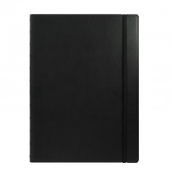 A4 Notebook Linjerad, Black