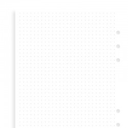 A5 Organiser Dotted Paper