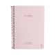 KOZO Notebook A5 Prem, D.Pink