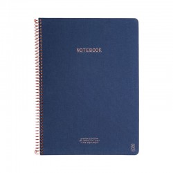 KOZO Notebook A4 Prem, Navy