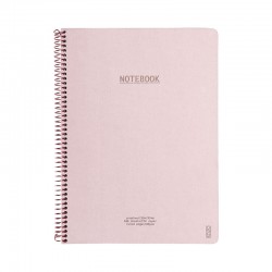 KOZO Notebook A4 Prem, D.Pink