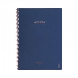 KOZO Notebook A4 Class, Navy